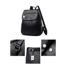 Mochila Elegante Feminina Media Multi Compartimento