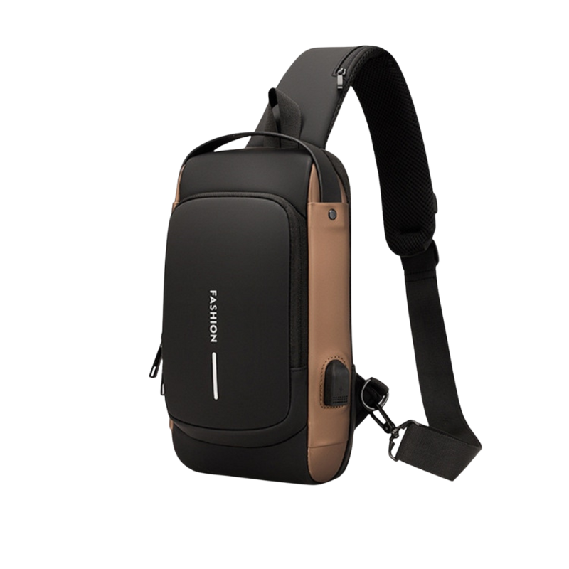 Mochila de Ombro Multi Compartimento Masculina