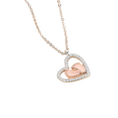 Colar Feminino de Coração Para Mãe Prata 925