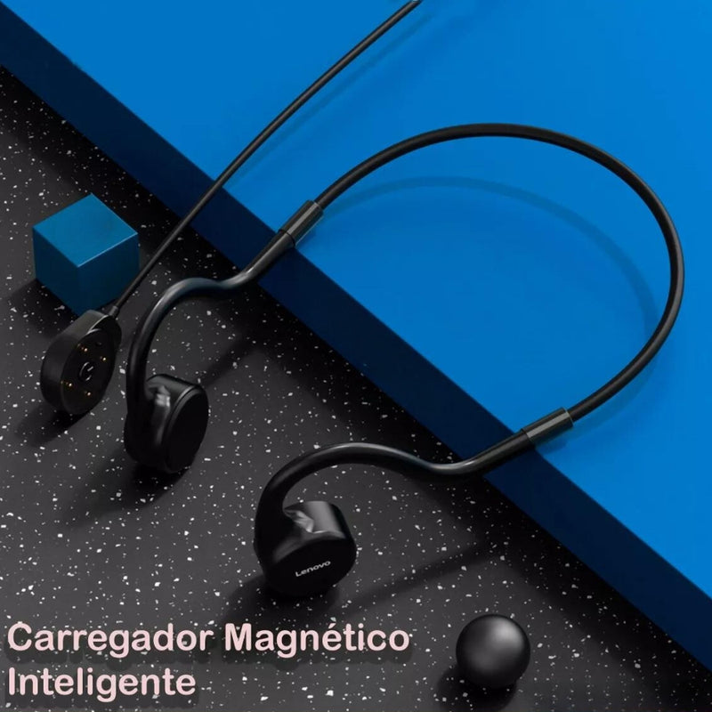 Fone De Ouvido Lenovo X5 Condução Óssea Ipx8 Natação Original