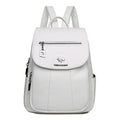 Mochila Elegante Feminina Media Multi Compartimento