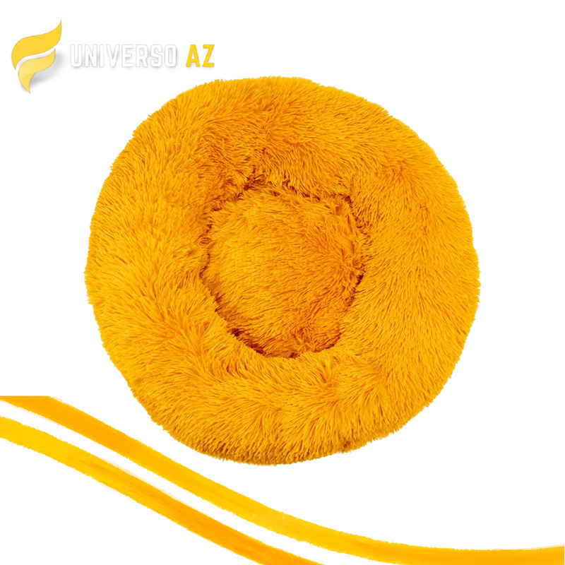 ConfortLux® - Cama Nuvem Aconchegante de Veludo Ortopédica, Antiestresse para Pet - PetFeliz