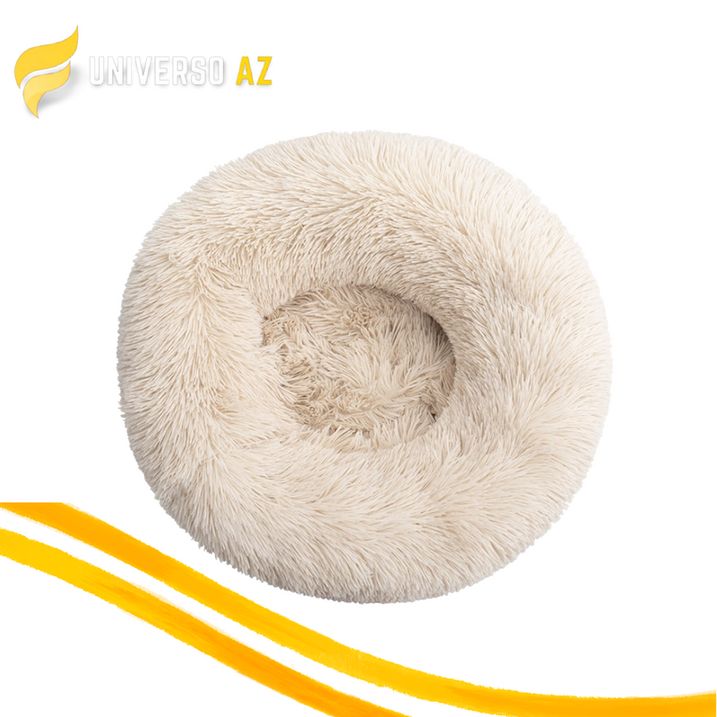 ConfortLux® - Cama Nuvem Aconchegante de Veludo Ortopédica, Antiestresse para Pet - PetFeliz