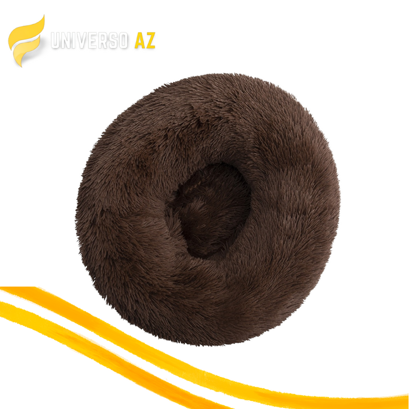 ConfortLux® - Cama Nuvem Aconchegante de Veludo Ortopédica, Antiestresse para Pet - PetFeliz