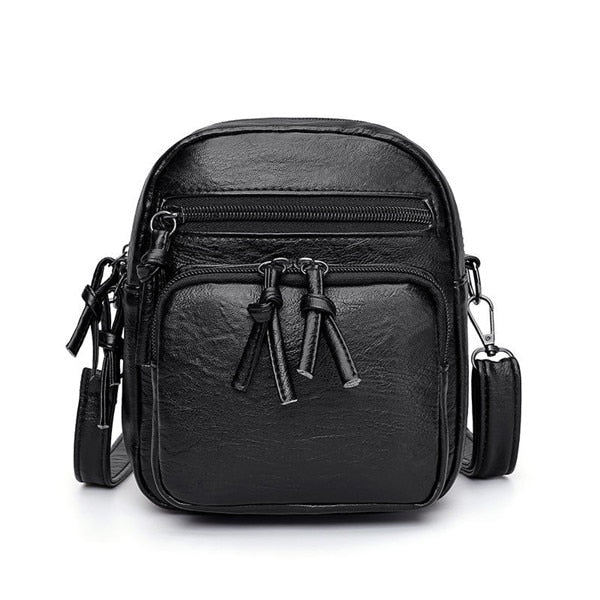 Bolsa Feminina Leve Multi Compartimento